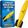 Khroom Torpedo Giocattolo da Piscina per Bambini e Adulti, Gioco Subacqueo | Scivola fino a 10 m | senza elettronica | dai 3 anni | per piscina, mare e spiaggia | alternativa agli anelli da tuffo