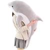 Kekeso Giocattoli Di Peluche Delfino Giocattoli Morbidi Di Peluche Che Abbracciano Il Cuscino Bambole Delfino Per Le Ragazze Dei Bambini Che Dormono Cuscino Regalo (120cm/47.24in, Grigio)