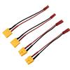 Nuofany 2 Paia JST a XT60 Maschio Femmina Lipo Batteria Adattatore per RC FPV Racing Drone Multicopter Quadcopter Gimbal Aerial Camera RC Cars Phantom