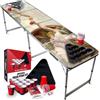 Beer Pong Set da Tavolo Ufficiale God | 1 Tavolo + 2 Rack + 22 Bicchieri Rossi + 4 Palle | Kit Completo | Set da Bere | OriginalCup®