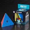 Oostifun MoYu Cubing Classroom MofangJiaoshi Meilong 3x3 V2 Piramide Pyraminx Triangolo Magic Puzzle cubo Twist Toys senza adesivi MF8857 + supporto cubo