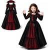 ZoneYan Costume da Vampiro Bambina, ZoneYan Halloween Costume Vampira, Carnevale Vestito Vampiro, Cosplay Costumi Vampiri, Gotico Costumi Vampiri, Halloween Costumes Vampira, Costumes Vampirina Bambina