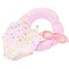 Götz 3403293 Set da Bagno Summer Must Have per Bambole Bebè S 30-33 cm | accessori per bambole, con tutina, occhialini e salvagente, outfit colorato, per bambini dai 3 anni