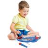 Lexibook, Paw Patrol, Pianoforte elettronico per bambini con effetti luminosi, microfono, batteria, altoparlante integrato, melodie dimostrative, lettore DJ, blu/rosso, K704PA