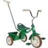 Italtrike Passenger - Triciclo con Maniglione per Bambini 2-5 Anni, Ruota Libera, Freno a Mano, Sella Regolabile, Made in Italy, Primavera Verde