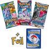 Pokémon Pokemon TCG: 3 buste e 1 foil casuale | Include 3 blister di carte casuali e 1 carta promozionale Holofoil confezionata singolarmente