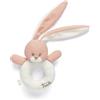 Trudi Coniglio Sonaglio rosa Peluche Baby orsacchiotto, regalo Nascita 0+ neonati | 13x6x13cm taglia XS Baby | modello 28150