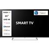 SABA SA65KN9VDA SMART TV 65 ULTRA HD 4K, Sistema operativo VIDAA, Triplo tuner DVBT2/C/S2 HEVC MAIN10, Certificato TivuSAT, Piedistallo centrale, Dolby Audio GARANZIA ITALIA