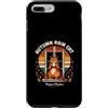 Autumn Rain Cat Lovers Felines Custodia per iPhone 7 Plus/8 Plus Autunno Pioggia Gatto Posizione Perfetta Caduta