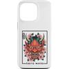 Hannya Oni By Tokyo-Waves Custodia per iPhone 13 Pro Maschera Yokai Oni giapponese del demone del diavolo Hannya con fiori di ciliegio