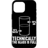 Funny Scientist Student Physics Science Custodia per iPhone 16 Pro Max Tecnicamente il vetro è chimica completa Scienza Geek Fisica