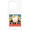 Atteggiamento retrò del gatto impertinen Custodia per iPhone 15 Pro Atteggiamento retrò del gatto impertinente
