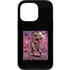 Halloween Glam Retro Vintage Comics Pop Custodia per iPhone 13 Pro T-Rex Frankenstein Monster Dinosaur Tyrannosaurus Spaventoso