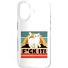 Atteggiamento retrò del gatto impertinen Custodia per iPhone 17 Atteggiamento retrò del gatto impertinente