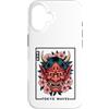 TOKYO WAVES Oni Mask Designs Custodia per iPhone 16 Maschera giapponese del diavolo Hannya giapponese Oni Maschera Yokai Oni