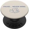 Mahj Social Club Pausa Never Mind Mahjong PopSockets PopGrip Adesivo