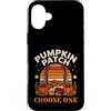 Autumn Pumpkin Harvest Season Custodia per iPhone 16 Plus Patch di zucca Scegli un raccolto autunnale
