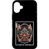 Japanese Oni Mask Aesthetic By TOKYO WAV Custodia per iPhone 16 Plus Hannya Oni Mask Devil Yokai - Maschera giapponese con tatuaggio demone