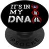Scuba Diving Gear for Divemaster Il subacqueo è nel mio DNA | Divertente immersioni subacquee PopSockets PopGrip Adesivo