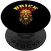 Dia De Los Muertos Master Builder Buildi Mattone Leggenda Messicano Giorno Dei Morti Dia De Los Muertos PopSockets PopGrip Adesivo
