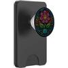 Cyberpunk Electronics Hardware Designs Circuito Stampa Blocco Fiore Arte Botanica PopSockets PopWallet per MagSafe