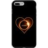 Europe Africa Total Solar Eclipse 2.8.20 Custodia per iPhone 7 Plus/8 Plus Total Solar Eclipse 2 agosto 2027 Tasca Cuore Europa