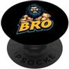 Big Brother Family Siblings Sarcastic Gr Divertente design antico dell'età delle caverne Big Bro per uomini e ragazzi PopSockets PopGrip Adesivo