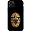 Hermeticism Magic Creationz Custodia per iPhone 11 Pro Max Hermes Trismegistus antico greco esoterico simbolo occulto
