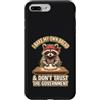 Bread Baker Raccoon and Homestead Humor Custodia per iPhone 7 Plus/8 Plus Faccio il mio pane e non mi fido del procione governo G