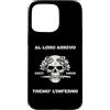 AZ PRINT CREATIONS Custodia per iPhone 15 Pro Max Arditi Teschio 1917 Al Loro Arrivo Tremò L'Inferno Vintage