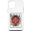 Hannya Oni Mask Aesthetic By TW Custodia per iPhone 12/12 Pro Maschera giapponese del diavolo Yokai del diavolo Hannya Giappone Oni