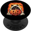 Halloween Gift For Trick Or Treating Spo Ghost Cat Zucca Pipistrelli Felice Halloween Dolcetto O scherzetto PopSockets PopGrip Adesivo
