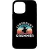 Legendary Drummer Birthday Drumming Appa Custodia per iPhone 13 Pro Max Batterista leggendario, Compleanno del batterista. Uomo batterista