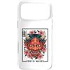 Hannya Oni Mask Aesthetic By TW Custodia per iPhone 17 Pro Max Maschera Yokai Oni giapponese del demone del diavolo Hannya con fiori di ciliegio