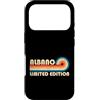 Retro Name Vault Custodia per iPhone 17 Pro ALBANO Retro 70s 80s Sunset Stripe