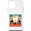 Atteggiamento retrò del gatto impertinen Custodia per iPhone 12 mini Atteggiamento retrò del gatto impertinente