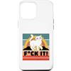 Atteggiamento retrò del gatto impertinen Custodia per iPhone 12 Pro Max Atteggiamento retrò del gatto impertinente