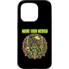 Halloween Glam Retro 90s Graffiti Pop Ar Custodia per iPhone 15 Pro Maine Coon Medusa Zombie Non Morti Spettrale Spaventoso Orrore Infestato