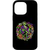 Halloween Glam Retro 90s Graffiti Pop Ar Custodia per iPhone 14 Pro Max Flamingo Frankenstein Mostro Spettrale Spaventoso Infestato Horror