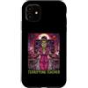 Halloween Glam Retro Vintage Comics Pop Custodia per iPhone 11 Insegnante Frankenstein Monster School College Spooky Womens