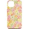 generic Custodia per iPhone 13 Motivo floreale con ibisco tropicale