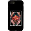 Hannya Oni By Tokyo-Waves Custodia per iPhone SE (2020) / 7/8 Hannya Oni Mask Devil Yokai - Maschera giapponese con tatuaggio demone