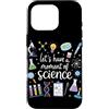 Funny Scientist Student Physics Science Custodia per iPhone 16 Pro Let's Have A Moment Of Science Funny Physics Chimica STEM