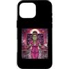 Halloween Glam Retro Vintage Comics Pop Custodia per iPhone 16 Pro Max Insegnante Frankenstein Monster School College Scary Womens