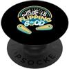 Vintage Gaming Game Machine Old School P Retro Arcade Pinball - Gioco Arcade Retrò anni '80 Gaming PopSockets PopGrip Adesivo