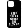 Up Mindset Success Women Men Custodia per iPhone 14 mantenere l'ex guardare il bagliore up Witty Women