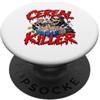 Clever Witty Cereal Designs Killer di cereali per gli amanti dei cereali PopSockets PopGrip Adesivo