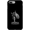 Greek Goddess Athena Warrior Mythology Custodia per iPhone 7 Plus/8 Plus Atena Dea greca Guerriero Scudo Lancia