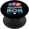 Happy Birthday Ron Buon compleanno Ron PopSockets PopGrip Adesivo