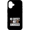 Coffee Moose Humor Morning Caffeine Custodia per iPhone 16 No Coffee No I Am Moosed Moose Caffeina Umorismo